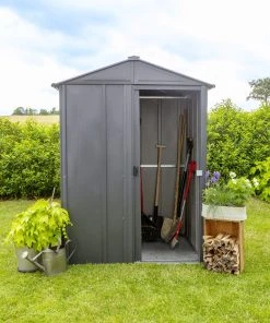 Spacemaker Metallgerätehaus 5x4 151 X 198 X 122 Cm -Weka Shop 0026862111234 2609439 scaled