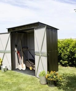 Spacemaker Metallgerätehaus 6x4 208 X 201 X 130 Cm -Weka Shop 0026862111326 2609463 scaled