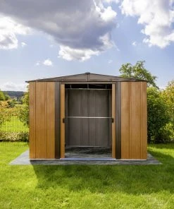 Spacemaker Metallgerätehaus Woodlake 8x6 253 X 177 X 181 Cm