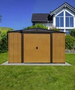 Spacemaker Metallgerätehaus Woodlake 10x8 313 X 185 X 242 Cm