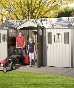 Lifetime Gerätehaus Castle 11,15 M², B457 X T244 X H244 Cm -Weka Shop 0081483802565 2609579 scaled