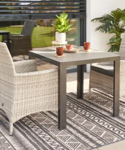 Primaster Diningsessel Nardo XL Aus Kunststoffgeflecht, Greyline -Weka Shop 2076911011099 08