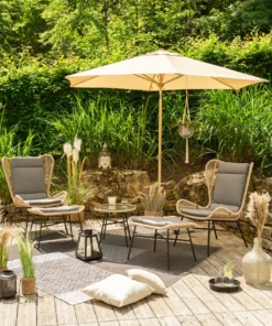 TrendLine Balkonset Grazia Inkl. Sitz- Und Rückenkissen