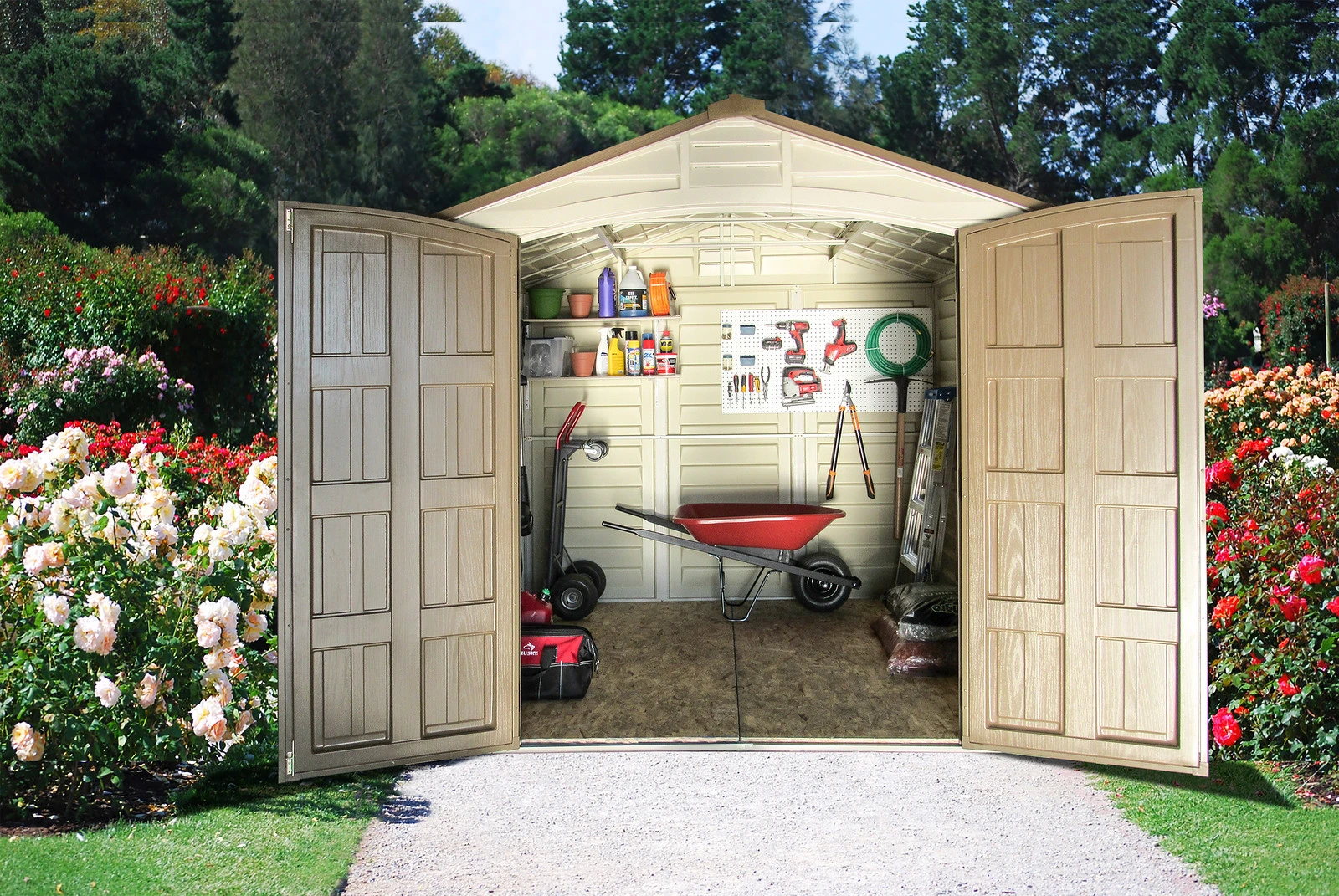 Duramax Gerätehaus DuraPlus 8x8 5,75 M², 246,4 X 247,3 X 234,4 Cm 4 Duramax Gerätehaus DuraPlus 8x8 5,75 M², 246,4 X 247,3 X 234,4 Cm – Bild 2