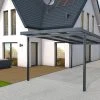 Gutta Premium Carport 309,4 X 562 Cm, Anthrazit, PC Bronce 16 Mm -Weka Shop 4003412129082 scaled