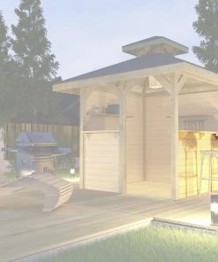 Weka Bausatz Tresenwand Yoko Mit Tresenbrett