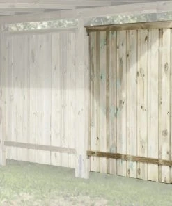 Weka Seitenwand Für Carport Eifel /Alpen Breite 181 Cm, Höhe 180 Cm