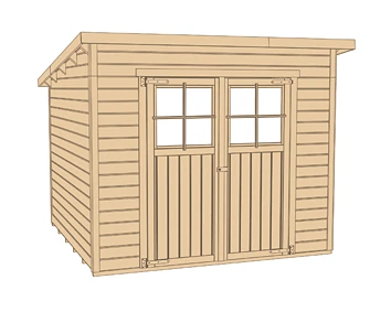 Weka Gartenhaus Ebby Gr.2 Grundfläche 194 X 198 (BxT), Natur 3 Weka Gartenhaus Ebby Gr.2 Grundfläche 194 X 198 (BxT), Natur