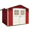 Weka Linea: 28 Mm Gartenhaus 122 Wandstärke 28 Mm, 300 X 295 Cm -Weka Shop 4004581485887 1
