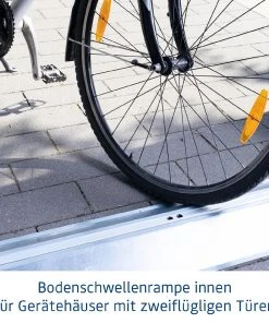 EcoStar Bodenschwellenrampe 2-flg Innen Für 2-flg. Tür