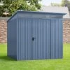 EcoStar Gerätehaus Trend-P Typ 2 Taubenblau 247,9 X 283,4 X 232,3 Cm -Weka Shop 4005954383571