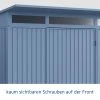 EcoStar Gerätehaus Trend-P Typ 3 312,7 X 283,4 X 232,3 Cm Taubenblau -Weka Shop 4005954393952 5