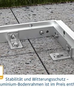 EcoStar Gerätehaus Trend-P Typ 3 Purpurrot 312,7 X 283,4 X 232,3 Cm -Weka Shop 4005954394058 9