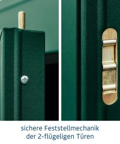 EcoStar Gerätehaus Trend-P Typ 3 Moosgrün 312,7 X 283,4 X 232,3 Cm 11 EcoStar Gerätehaus Trend-P Typ 3 Moosgrün 312,7 X 283,4 X 232,3 Cm -Weka Shop 4005954394089 6