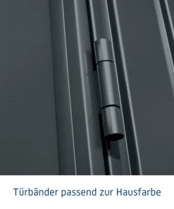 EcoStar Gerätehaus Trend-P Typ 3 Anthrazitgrau 312,7 X 283,4 X 232,3 Cm -Weka Shop 4005954394096 7