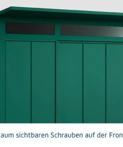 EcoStar Gerätehaus Elegant-P Typ 1 Moosgrün 247,9 X 153 X 228,6 Cm -Weka Shop 4005954394225 3347235