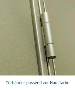 EcoStar Gerätehaus Elegant-P Typ 2 Schilfgrün 247,9 X 283,4 X 232,3 Cm -Weka Shop 4005954394584 3347276