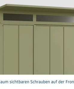 EcoStar Gerätehaus Elegant-P Typ 2 Schilfgrün 247,9 X 283,4 X 232,3 Cm -Weka Shop 4005954394584 4444613
