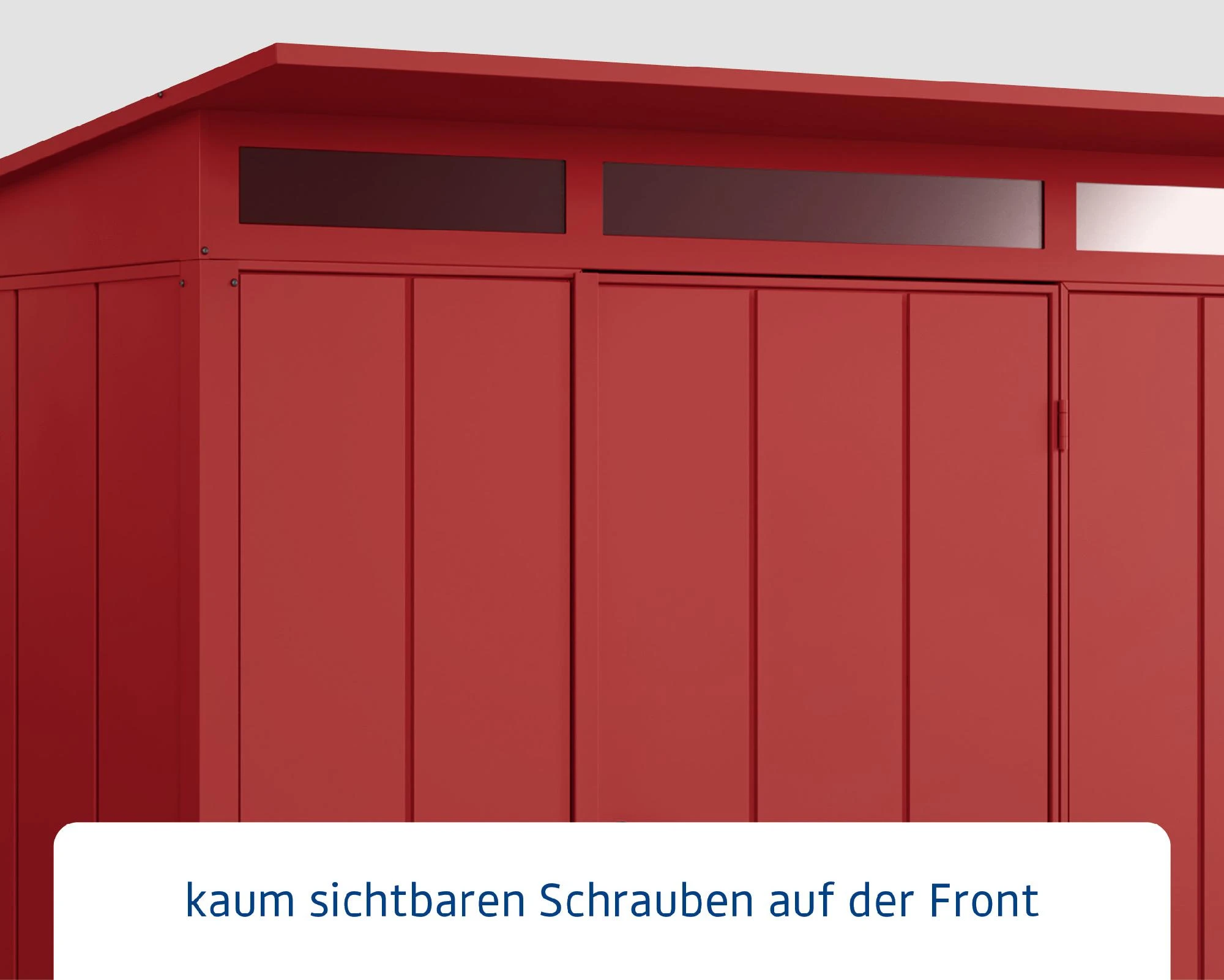 EcoStar Gerätehaus Elegant-P Typ 2 Purpurrot 247,9 X 283,4 X 232,3 Cm 5 EcoStar Gerätehaus Elegant-P Typ 2 Purpurrot 247,9 X 283,4 X 232,3 Cm – Bild 3