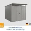 EcoStar Gerätehaus Elegant-P Typ 2 Graualuminium 247,9 X 283,4 X 232,3 Cm 1 EcoStar Gerätehaus Elegant-P Typ 2 Graualuminium 247,9 X 283,4 X 232,3 Cm -Weka Shop 4005954394652 3347285