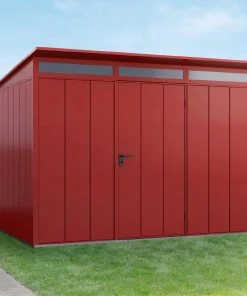 EcoStar Gerätehaus Elegant-P Typ 3 Purpurrot312,7 X 283,4 X 232,3 Cm