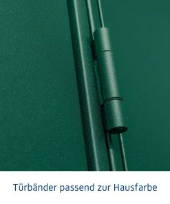 EcoStar Gerätehaus Elegant-P Typ 3 Moosgrün 312,7 X 283,4 X 232,3 Cm -Weka Shop 4005954395093 7