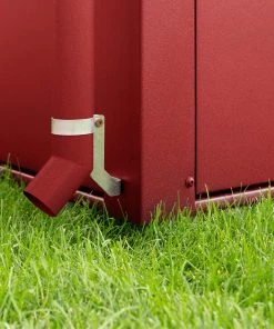 EcoStar Regenfallrohr RAL3004 (Purpurrot)