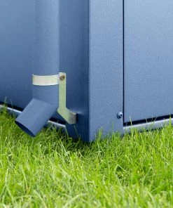 EcoStar Regenfallrohr RAL5014 (Taubenblau)