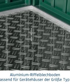 EcoStar Aluminium-Riffelblechboden Trend&Elegant Typ 1