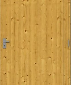 SkanHolz SKAN HOLZ Einzeltür Rahmenaußenmaß 98 X 198 Cm, Lasiert In Eiche Hell