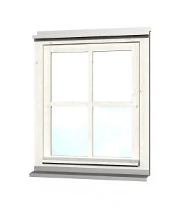 SkanHolz SKAN HOLZ Einzelfenster Rahmenaußenmaß 69,1 X 82,1 Cm Lasiert In Weiß -Weka Shop 4018211010448 1
