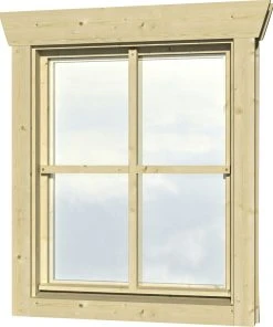 SkanHolz SKAN HOLZ Einzelfenster BxH 57,5 X 70,5 Cm, Anschlag Rechts