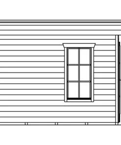 SkanHolz SKAN HOLZ Gartenhaus Breda, 380 X 300 Cm, Schiefergrau -Weka Shop 4018211028139 7