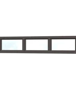 SkanHolz SKAN HOLZ Oberlicht 147 X 30 Cm, Lasiert In Schiefergrau