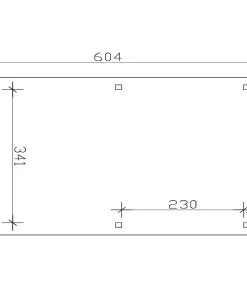 SkanHolz SKAN HOLZ Carport Emsland Caravan 404 X 604 Cm, Lasiert In Eiche Hell -Weka Shop 4018211034406 03