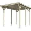 SkanHolz SKAN HOLZ Carport Emsland Caravan 404 X 604 Cm, Lasiert In Schiefergrau -Weka Shop 4018211034444 02