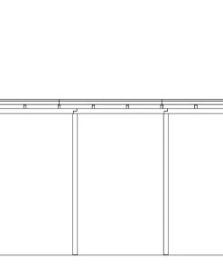 SkanHolz SKAN HOLZ Carport Emsland Caravan 404 X 846 Cm, Lasiert In Nussbaum -Weka Shop 4018211034475 04