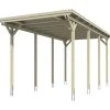 SkanHolz SKAN HOLZ Carport Emsland Caravan 404 X 846 Cm, Natur -Weka Shop 4018211243693 02