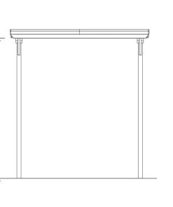 SkanHolz SKAN HOLZ Carport Emsland Caravan 404 X 846 Cm, Natur -Weka Shop 4018211243693 05