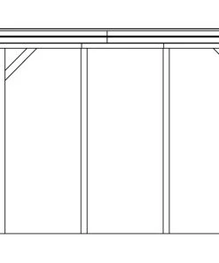 SkanHolz SKAN HOLZ Carport Friesland Caravan 397 X 555 Cm, Grün Imrpägniert -Weka Shop 4018211314287 04