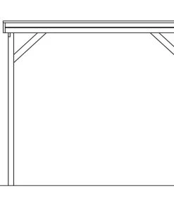 SkanHolz SKAN HOLZ Carport Friesland Caravan 397 X 555 Cm, Grün Imrpägniert -Weka Shop 4018211314287 05