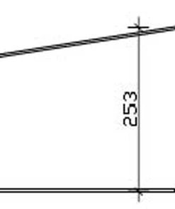 SkanHolz SKAN HOLZ Gartenhaus Ostende 2, 400 X 300 Cm, Natur -Weka Shop 4018211603701 03