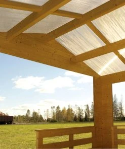 SkanHolz SKAN HOLZ Gartenhaus Holmestrand, 380 X 610 Cm, Natur -Weka Shop 4018211606016 9