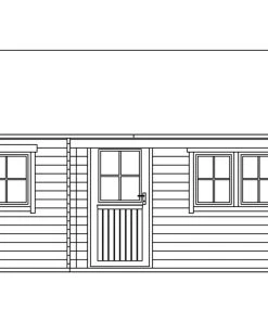 SkanHolz SKAN HOLZ Freizeithaus St. Moritz 600 X 500 Cm, Natur -Weka Shop 4018211610952 5
