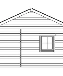 SkanHolz SKAN HOLZ Freizeithaus St. Moritz 600 X 500 Cm Mit 2. Schalung, Natur