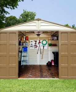 Duramax Gerätehaus WoodBridge Plus 10,5x8 7,64 M², 324,8 X 247 X 233,2 Cm -Weka Shop 40214 05