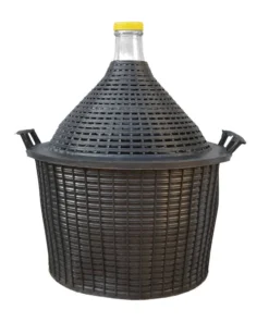 Vina Glasballon Im Schutzkorb