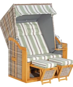 Sunny Smart Strandkorb Rustikal 34 Z 120 Cm 160 X 80 Cm