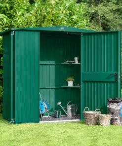 Ecostar Gerätehaus Trend-S Typ 1 258,8 X 121,3 X 216 Cm Moosgrün -Weka Shop 4042533294415 3347308