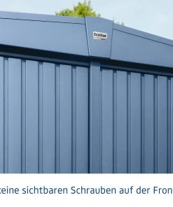 EcoStar Gerätehaus Trend-S Typ 3 323,6 X 247,7 X 219,4 Cm Taubenblau -Weka Shop 4042533294804 5